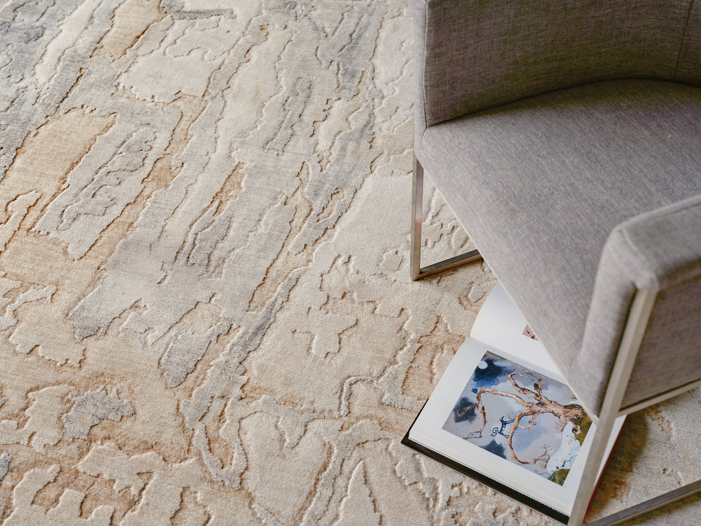 EXQUISITE RUGS   Infinity Indoor Power Loomed    - 7233-2'6"X14'