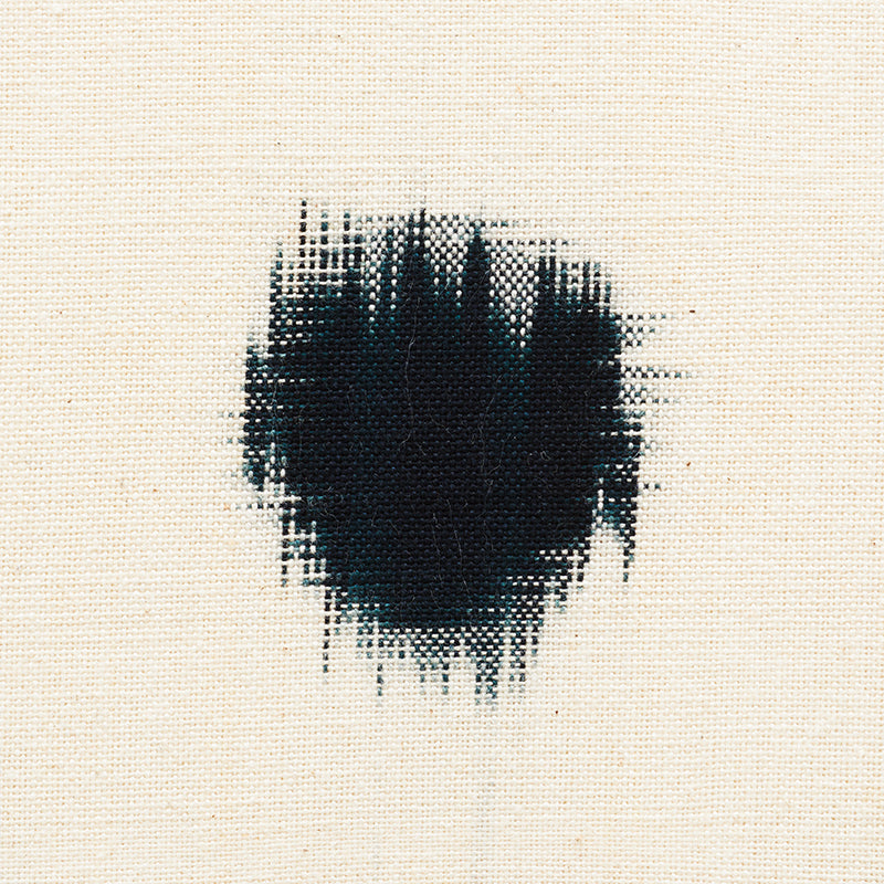 SCHUMACHER  MINGEI SAKURU IKAT PATTERN WOVENS PATTERN WOVENS BLACK   - 72342