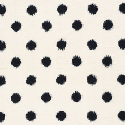 SCHUMACHER  MINGEI SAKURU IKAT PATTERN WOVENS PATTERN WOVENS BLACK   - 72342