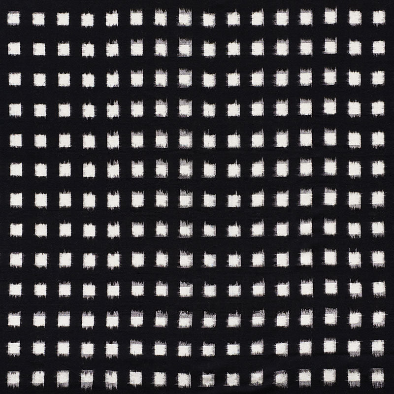 SCHUMACHER  MINGEI HEIHO IKAT PATTERN WOVENS PATTERN WOVENS BLACK   - 72351