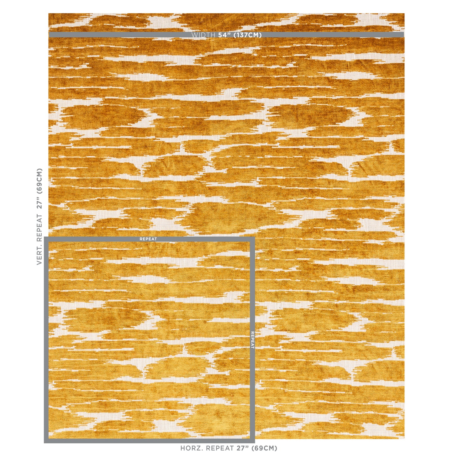 SCHUMACHER  ORPHEUM GIBSON PATTERN WOVENS PATTERN WOVENS BRONZE   - 72553