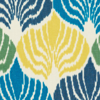 SCHUMACHER  IKATS KIMONO IKAT PATTERN WOVENS PATTERN WOVENS COASTAL   - 72591