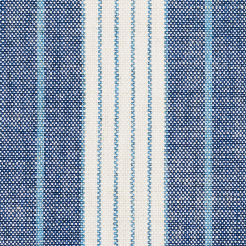 SCHUMACHER FABRIC  STRIPES REVISITS HORST STRIPE   DELFT   - 72600