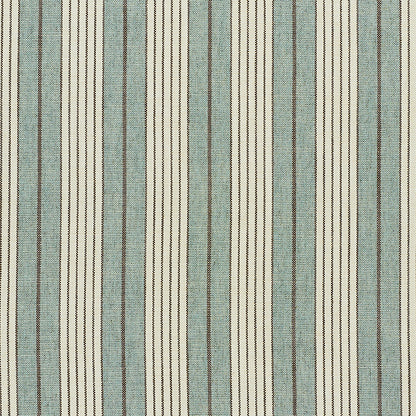 SCHUMACHER  NEW TRADITIONAL HORST STRIPE PATTERN WOVENS,HIGH PERFORMANCE PATTERN WOVENS,HIGH PERFORMANCE SKY   - 72603