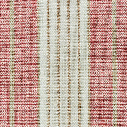 SCHUMACHER FABRIC  STRIPES REVISITS HORST STRIPE   ROSE   - 72604