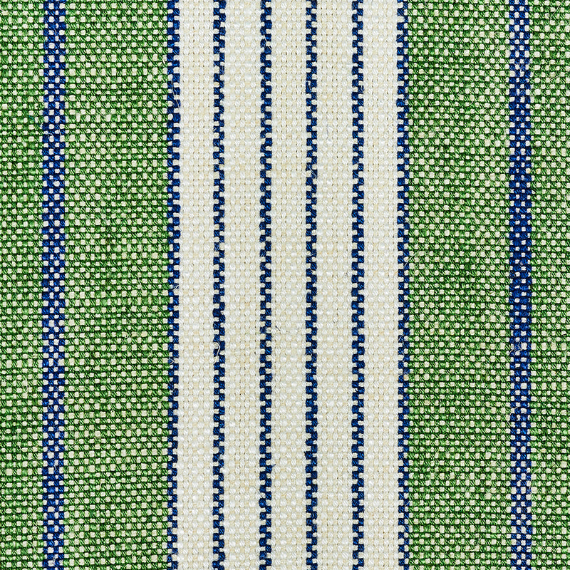SCHUMACHER  NEW TRADITIONAL HORST STRIPE HIGH PERFORMANCE,PATTERN WOVENS HIGH PERFORMANCE,PATTERN WOVENS GREEN   - 72605