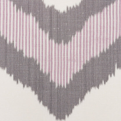 SCHUMACHER  IKAT COLLECTION CHEVRON IKAT PATTERNED WOVENS PATTERNED WOVENS LILAC   - 72632