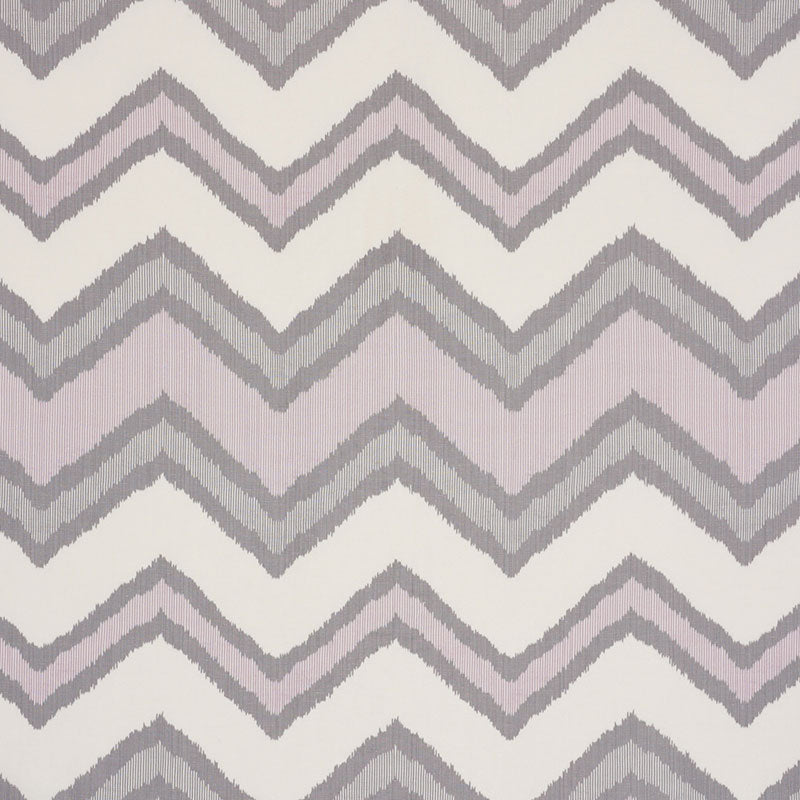 SCHUMACHER  IKAT COLLECTION CHEVRON IKAT PATTERNED WOVENS PATTERNED WOVENS LILAC   - 72632