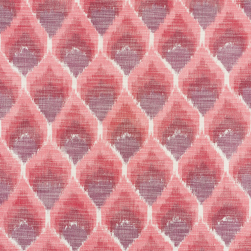 SCHUMACHER  IKAT COLLECTION ODISHA IKAT PATTERN WOVENS PATTERN WOVENS REDS   - 72642