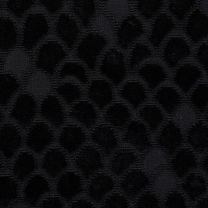 SCHUMACHER  CUT & PATTERNED VELVETS ESTHER VELVET CUT VELVET CUT VELVET ONYX   - 72773