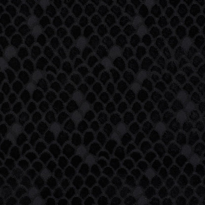 SCHUMACHER  CUT & PATTERNED VELVETS ESTHER VELVET CUT VELVET CUT VELVET ONYX   - 72773