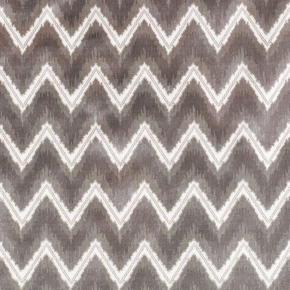 SCHUMACHER  CUT & PATTERNED VELVETS CHEVRON VELVET CUT VELVET CUT VELVET GREY   - 72841
