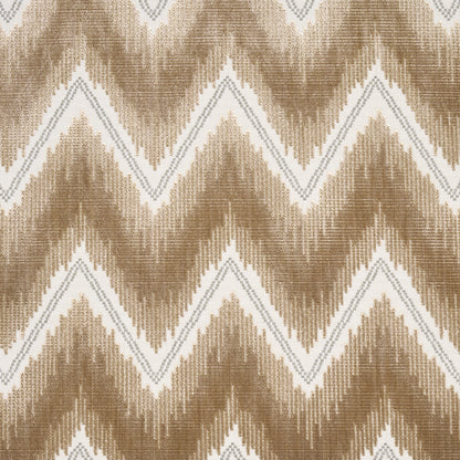 SCHUMACHER  CUT & PATTERNED VELVETS CHEVRON VELVET CUT VELVET,VELVETS CUT VELVET,VELVETS GOLD   - 72845