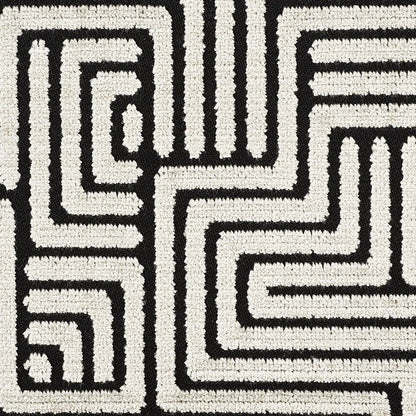 SCHUMACHER  CUT & PATTERNED VELVETS LISBOA VELVET CUT VELVET,HIGH PERFORMANCE CUT VELVET,HIGH PERFORMANCE OBSIDIAN   - 72952