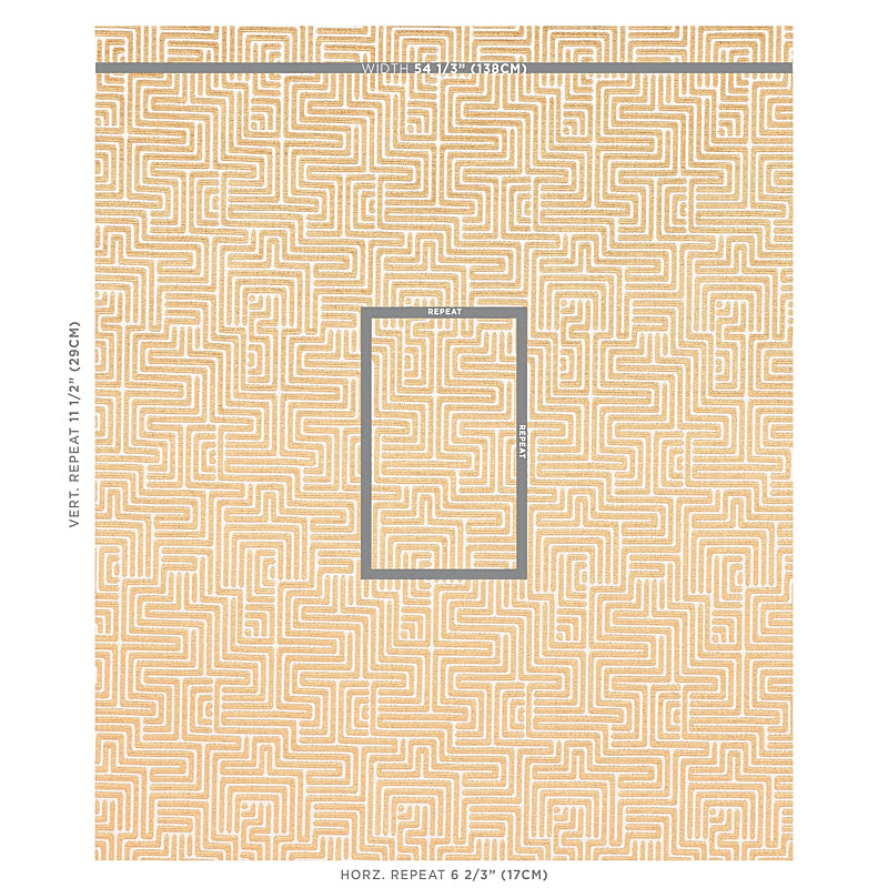 SCHUMACHER  CUT & PATTERNED VELVETS LISBOA VELVET CUT VELVET,HIGH PERFORMANCE CUT VELVET,HIGH PERFORMANCE GOLD   - 72955