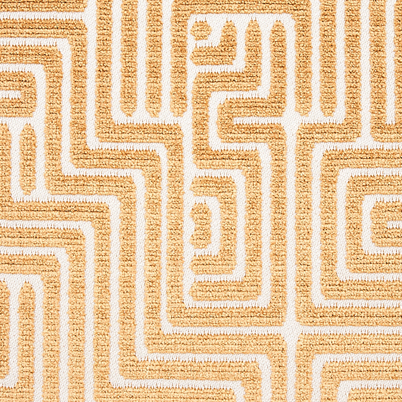 SCHUMACHER  CUT & PATTERNED VELVETS LISBOA VELVET CUT VELVET,HIGH PERFORMANCE CUT VELVET,HIGH PERFORMANCE GOLD   - 72955