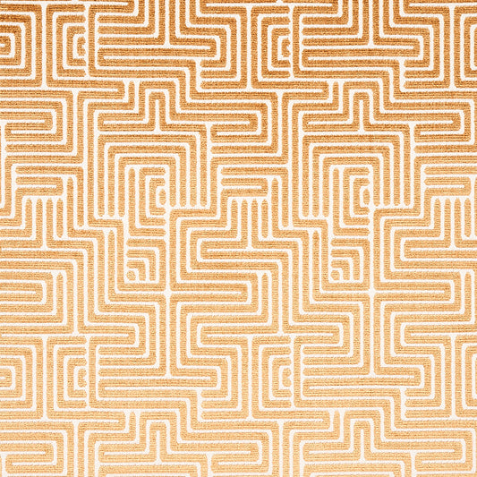 SCHUMACHER  CUT & PATTERNED VELVETS LISBOA VELVET CUT VELVET,HIGH PERFORMANCE CUT VELVET,HIGH PERFORMANCE GOLD   - 72955