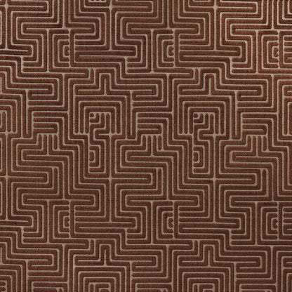 SCHUMACHER  CUT & PATTERNED VELVETS LISBOA VELVET VELVETS,CUT VELVET VELVETS,CUT VELVET BRONZE   - 72957