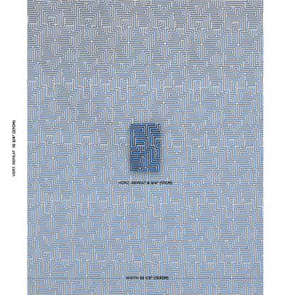 SCHUMACHER  CUT & PATTERNED VELVETS LISBOA VELVET VELVETS,CUT VELVET VELVETS,CUT VELVET MIDNIGHT BLUE   - 72958