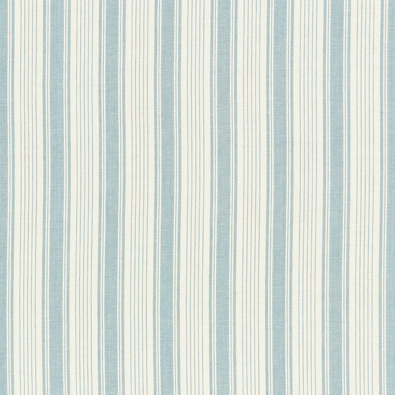 SCHUMACHER  MARK D. SIKES OJAI STRIPE PATTERN WOVENS PATTERN WOVENS CHINA BLUE   - 73001
