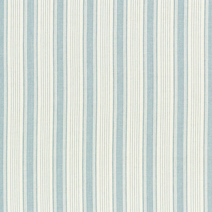 SCHUMACHER  MARK D. SIKES OJAI STRIPE PATTERN WOVENS PATTERN WOVENS CHINA BLUE   - 73001
