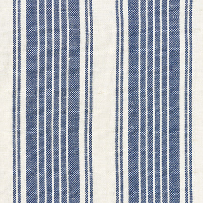 SCHUMACHER  MARK D. SIKES OJAI STRIPE PATTERN WOVENS PATTERN WOVENS INDIGO   - 73002