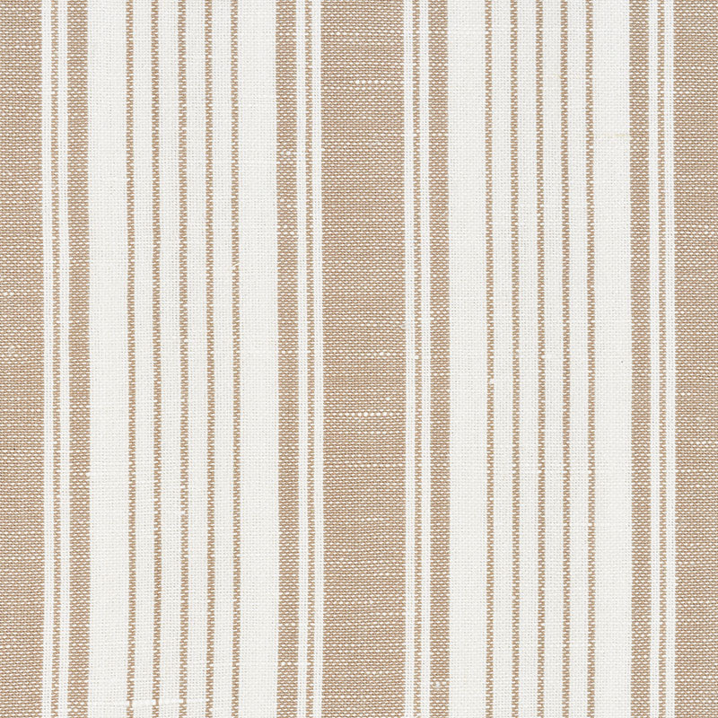 SCHUMACHER  MARK D. SIKES OJAI STRIPE PATTERN WOVENS PATTERN WOVENS NEUTRAL   - 73003