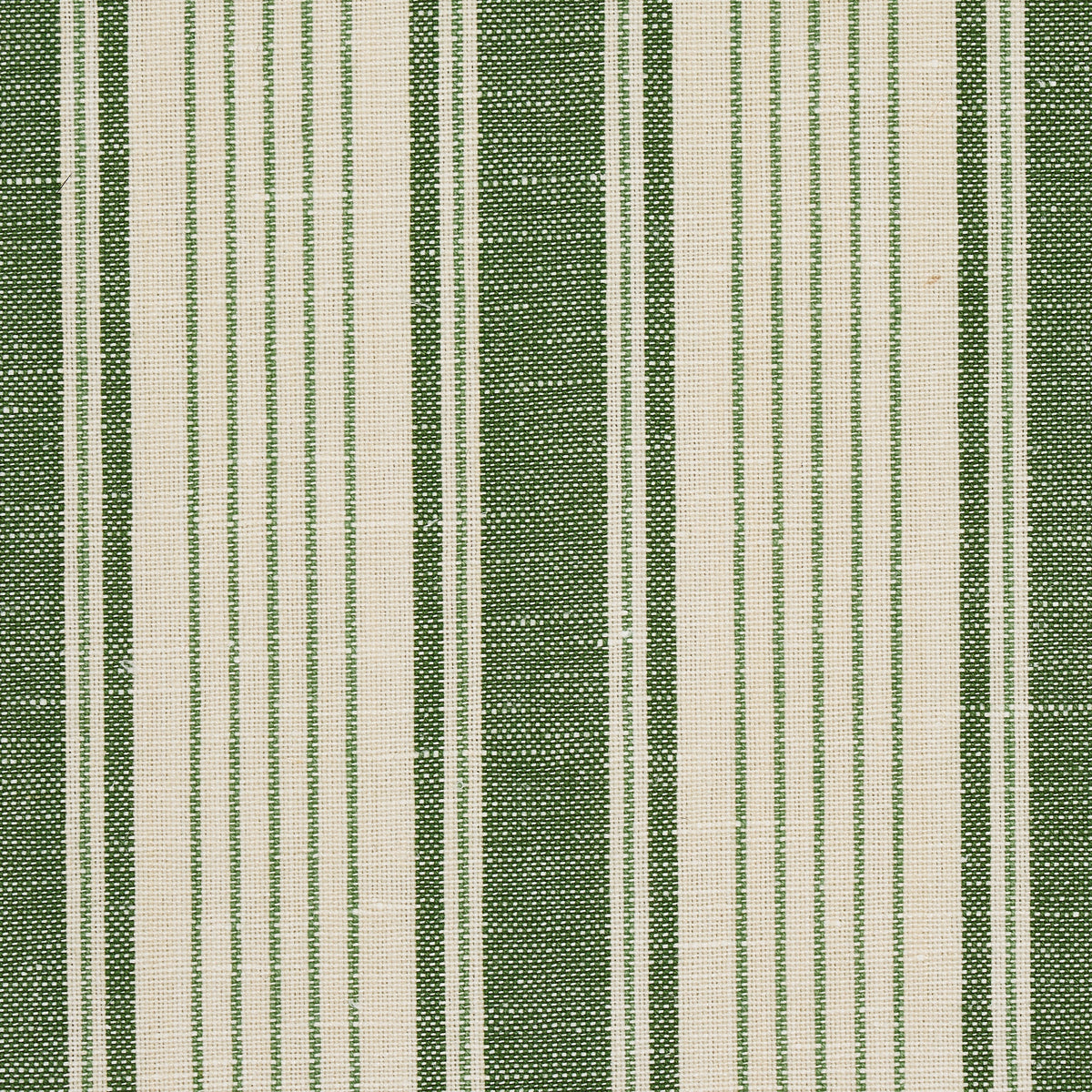 SCHUMACHER  MARK D. SIKES OJAI STRIPE PATTERN WOVENS PATTERN WOVENS LEAF GREEN   - 73005