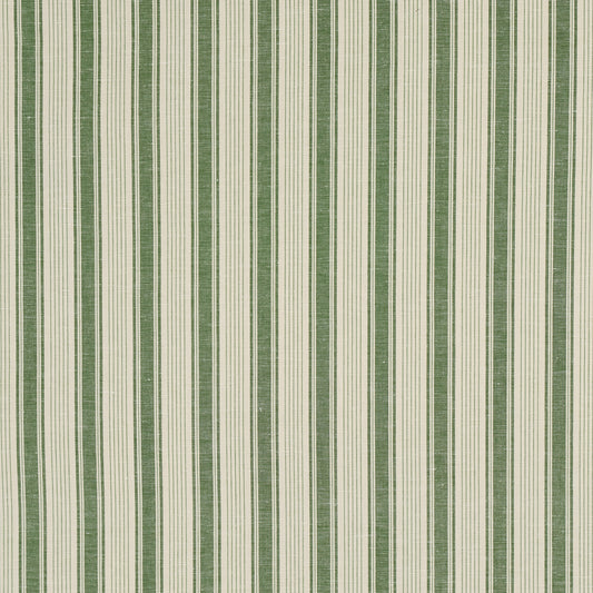 SCHUMACHER  MARK D. SIKES OJAI STRIPE PATTERN WOVENS PATTERN WOVENS LEAF GREEN   - 73005