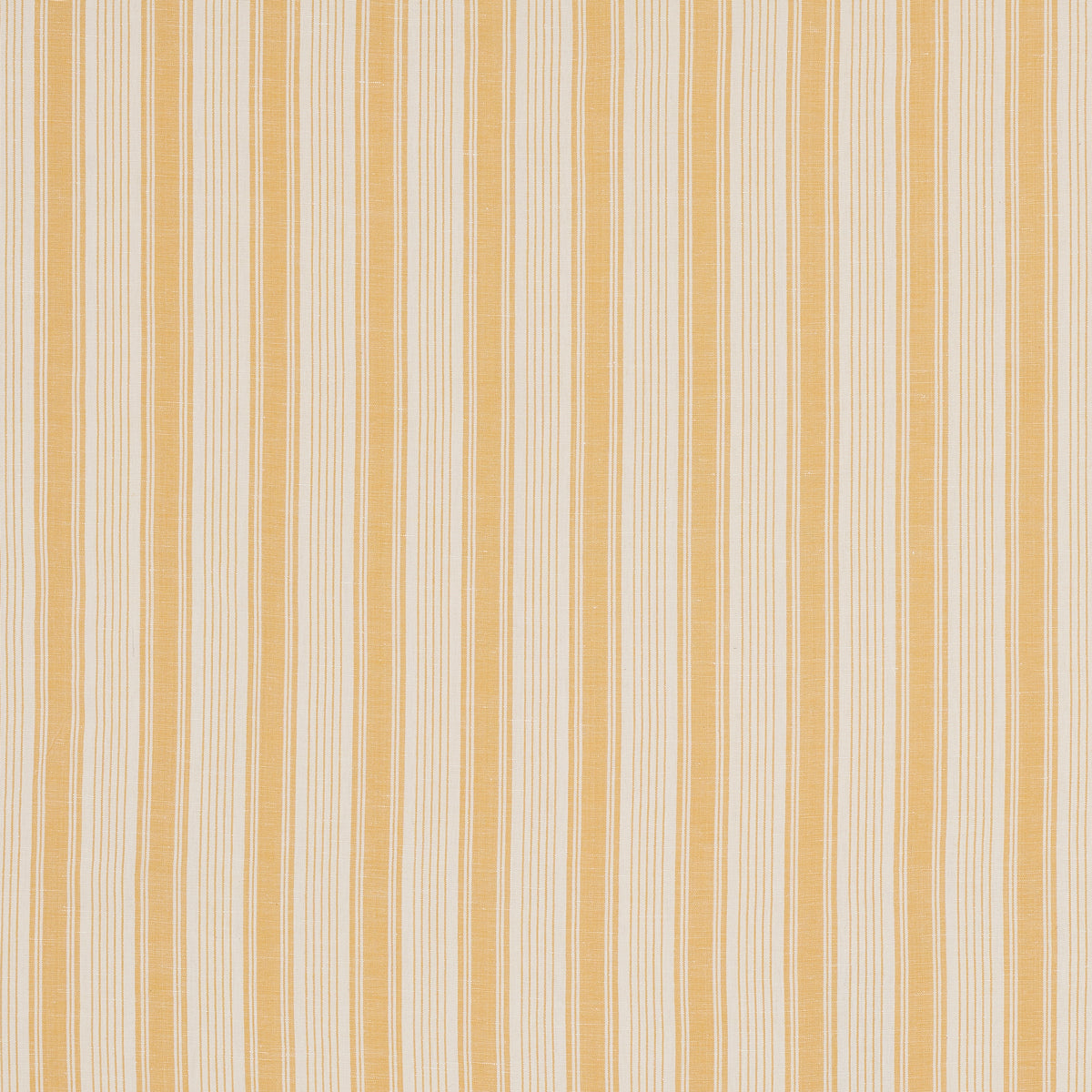 SCHUMACHER FABRIC  MARK D. SIKES OJAI STRIPE   YELLOW   - 73006