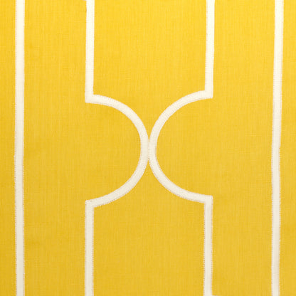 SCHUMACHER  ORIENT EXPRESS LIMITLESS LATTICE EMBROIDERIES EMBROIDERIES YELLOW   - 73072