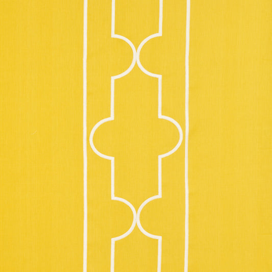 SCHUMACHER  ORIENT EXPRESS LIMITLESS LATTICE EMBROIDERIES EMBROIDERIES YELLOW   - 73072