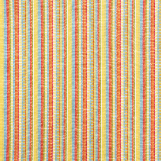 SCHUMACHER  INDOOR/OUTDOOR II: PRINTS & WOVENS PRIMAVERA STRIPE PATTERN WOVENS,INDOOR/OUTDOOR,HIGH PERFORMANCE PATTERN WOVENS,INDOOR/OUTDOOR,HIGH PERFORMANCE MARIGOLD   - 73110