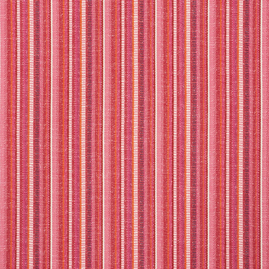 SCHUMACHER  INDOOR/OUTDOOR: PRINTS & WOVENS PRIMAVERA STRIPE PATTERN WOVENS,INDOOR/OUTDOOR,HIGH PERFORMANCE PATTERN WOVENS,INDOOR/OUTDOOR,HIGH PERFORMANCE BERRY   - 73111