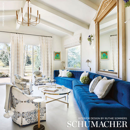 SCHUMACHER  AU NATUREL TEMPESTA PATTERN WOVENS PATTERN WOVENS NATURAL   - 73181