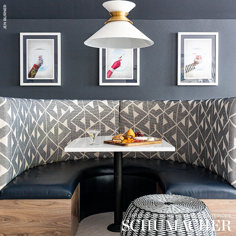 SCHUMACHER  ORPHEUM SIERRA PATTERN WOVENS PATTERN WOVENS INDIGO   - 73272