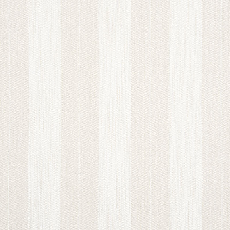 Neutral beige striped wallpaper with wide vertical cream and tan bands and subtle woodgrain texture.