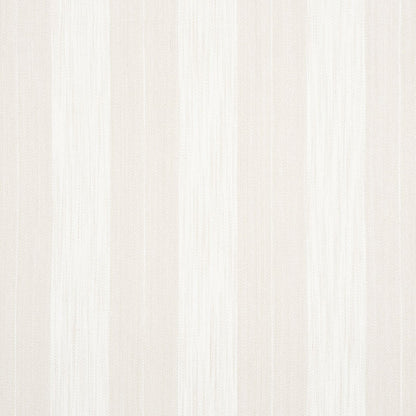 Neutral beige striped wallpaper with wide vertical cream and tan bands and subtle woodgrain texture.