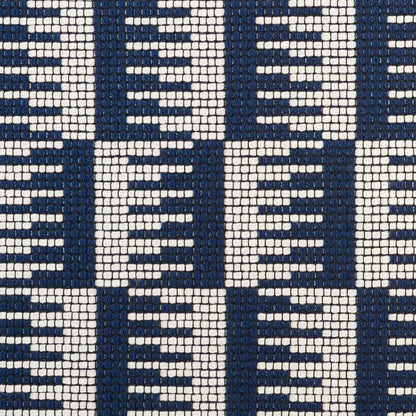 SCHUMACHER  INDOOR/OUTDOOR: PRINTS & WOVENS DOVETAIL INDOOR/OUTDOOR   Navy   - 73320