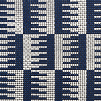 SCHUMACHER  INDOOR/OUTDOOR: PRINTS & WOVENS DOVETAIL INDOOR/OUTDOOR   Navy   - 73320