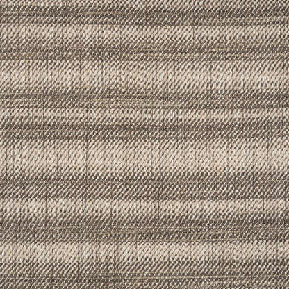 Beige and brown plaid woven fabric with a soft wool-like texture.