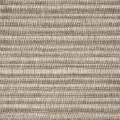 Beige striped woven fabric with subtle horizontal bands and soft, textured appearance.