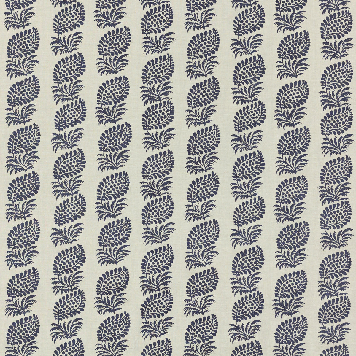 SCHUMACHER  RAOUL TEXTILES SADIE PRINTS PRINTS INDIGO   - 733N59