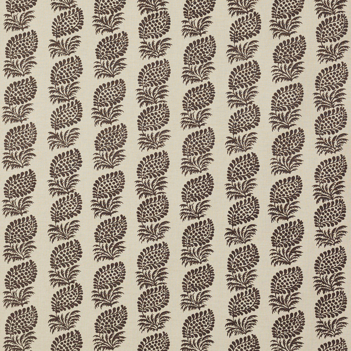 SCHUMACHER  RAOUL TEXTILES SADIE PRINTS PRINTS EBONY   - 733N91