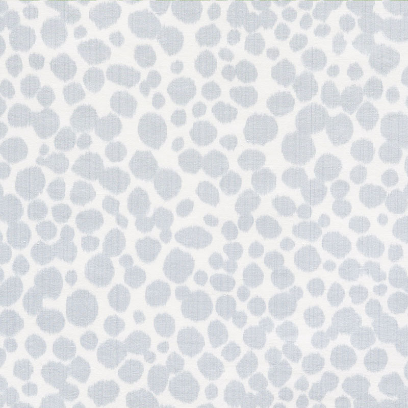 Light gray irregular dot pattern on white background; speckled, soft-spotted textile or wallpaper design.