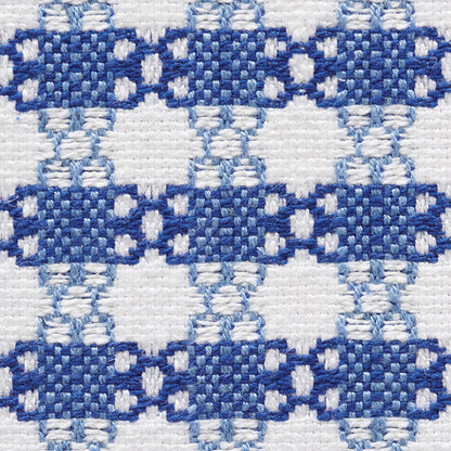 SCHUMACHER  HAPPY TOGETHER CHECKMATE PATTERN WOVENS PATTERN WOVENS BLUE   - 73430