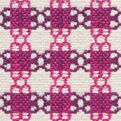 SCHUMACHER  HAPPY TOGETHER CHECKMATE PATTERN WOVENS PATTERN WOVENS BERRY   - 73433