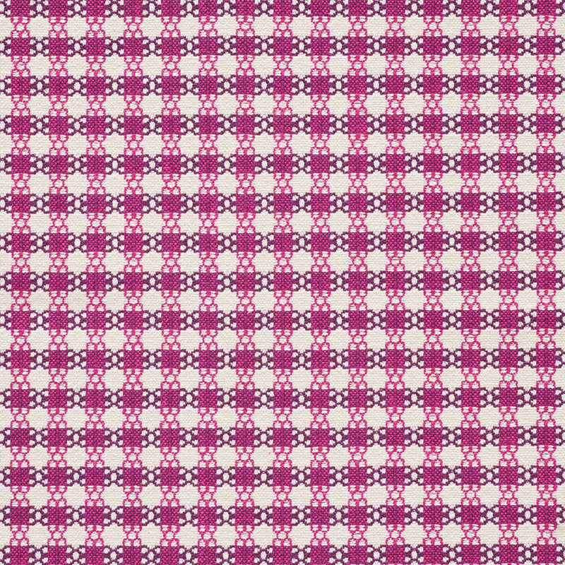 SCHUMACHER  HAPPY TOGETHER CHECKMATE PATTERN WOVENS PATTERN WOVENS BERRY   - 73433