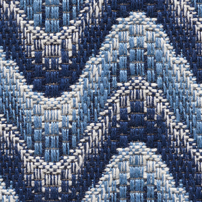SCHUMACHER  HAPPY TOGETHER BARGELLO WAVE PATTERN WOVENS PATTERN WOVENS BLUE   - 73440