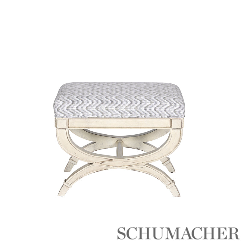 SCHUMACHER FABRIC  HAPPY TOGETHER BARGELLO WAVE   GRAPHITE   - 73441